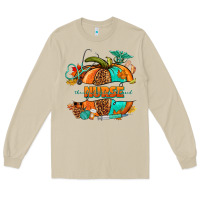 Mushroom pumpkin nurse Long Sleeve Tee - NancyCooperArtShop
