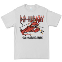 Dove Grey def hungry pour dome butter on me Premium Tee - MaliasSmallBusiness