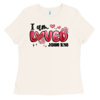 I Am Loved John 3 16 Ladies Tee | Teevron