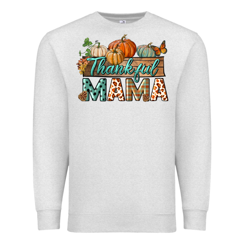 Thankful Mama Premium Sweatshirt by BundleAndBundleShop | Teevron