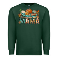 Sports Green thankful mama Premium Sweatshirt - BundleAndBundleShop