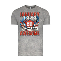 Cloud Rock january 1942 80 years of being awesome Vintage Tee - Jasminsmagicworld