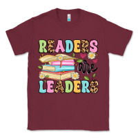 Burgundy readers are leaders Classic Tee - Artiststas