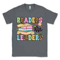 Charcoal Heather readers are leaders Classic Tee - Artiststas