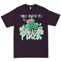 Plum too cute to pinch Premium Tee - MaliasSmallBusiness