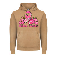 Vintage Camel tackle cancer pumpkins football and ribbon breast cancer awareness Vintage Hoodie - Jasminsmagicworld