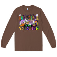 Chestnut I Am Sorry The Nice Bus Driver Is on Vacation Long Sleeve Tee - texasbilliewilder