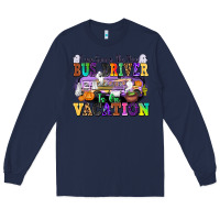 Navy I Am Sorry The Nice Bus Driver Is on Vacation Long Sleeve Tee - texasbilliewilder