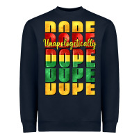Navy unapologetically dope cowgirl Heavyweight Sweatshirt - CowGirlArtShop