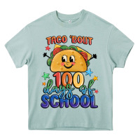 Arona taco bout 100 days of school Heavy Core Tee - MaliasSmallBusiness