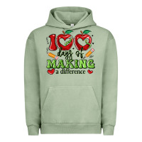 Pigment Oil Green 100 days of making a difference Urban Hoodie - Artiststas