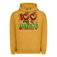 Pigment Peanut Butter 100 days of making a difference Urban Hoodie - Artiststas