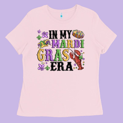 In My Mardi Gras Era Ladies Tee Designed By Maliassmallbusiness