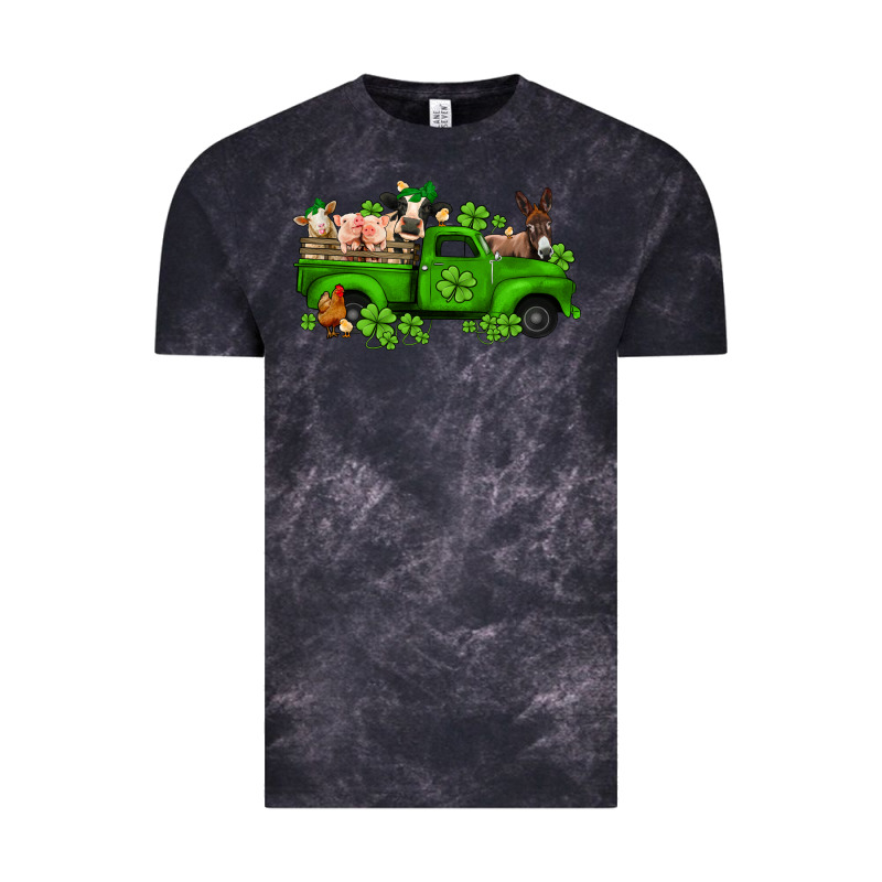 St Patricks Farm Animals Truck Vintage Tee by Jasminsmagicworld | Teevron