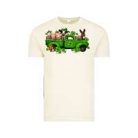 Vintage Arctic st patricks farm animals truck Vintage Tee - Jasminsmagicworld