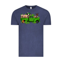 Vintage Denim st patricks farm animals truck Vintage Tee - Jasminsmagicworld