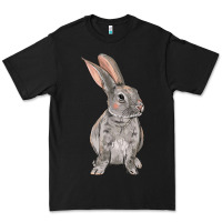 Black Easter bunny Premium Tee - NancyCooperArtShop