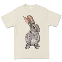 Bone Easter bunny Premium Tee - NancyCooperArtShop