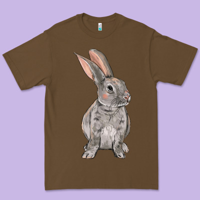 Easter Bunny Premium Tee Designed By Nancycooperartshop