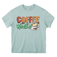 Arona coffee weather Heavy Core Tee - MaliasSmallBusiness