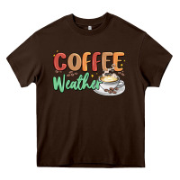 Coffee Weather Heavy Core Tee | Teevron