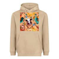 Mushroom western farm animals seamless pattern Heavyweight Hoodie - BundleAndBundleShop