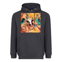 Smoke western farm animals seamless pattern Heavyweight Hoodie - BundleAndBundleShop