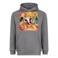 Storm western farm animals seamless pattern Heavyweight Hoodie - BundleAndBundleShop