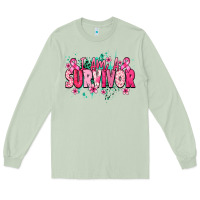 Matcha i am a survivor Long Sleeve Tee - NancyCooperArtShop