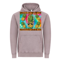 Vintage Zinc summer pineapple Vintage Hoodie - BarkalooDesign