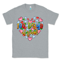 Heather Grey 100 days of school Classic Tee - Artiststas
