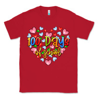 Red 100 days of school Classic Tee - Artiststas
