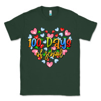 Sports Green 100 days of school Classic Tee - Artiststas