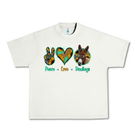 Pistachio Peace Love Donkeys Urban Heavy Tee - Bettercallsaul