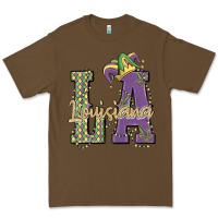 Cacao louisiana mardi gras Premium Tee - MaliasSmallBusiness