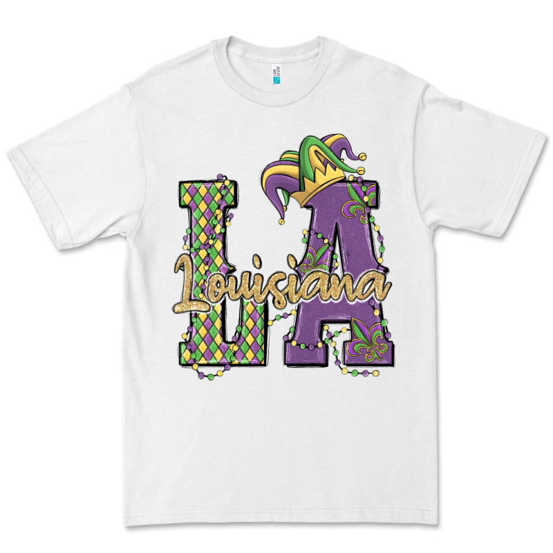 Louisiana Mardi Gras Premium Tee by MaliasSmallBusiness | Teevron