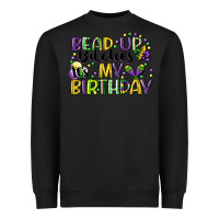 Black bead up bitches itsmy birthday cg (1) Heavyweight Sweatshirt - CowGirlArtShop