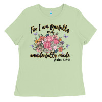 Matcha for i am fearfully and wonderfully made Ladies Tee - MaliasSmallBusiness