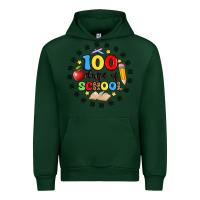 Forest Green 100 days of school Urban Hoodie - Artiststas