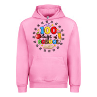 Fuchsia Pink 100 days of school Urban Hoodie - Artiststas