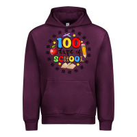 Mauve Wine 100 days of school Urban Hoodie - Artiststas