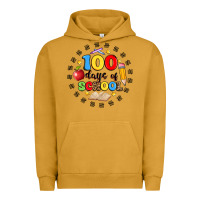 Pigment Peanut Butter 100 days of school Urban Hoodie - Artiststas