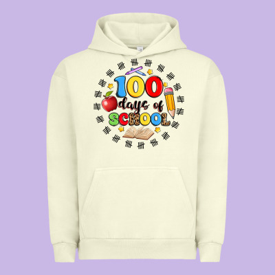 100 Days Of School Urban Hoodie Designed By Artiststas