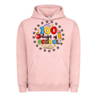 Pigment Salmon 100 days of school Urban Hoodie - Artiststas