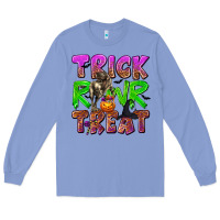 Colony Blue Trick Rawr Treat Long Sleeve Tee - texasbilliewilder