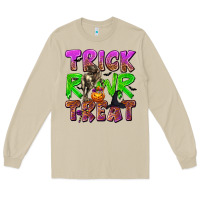 Mushroom Trick Rawr Treat Long Sleeve Tee - texasbilliewilder