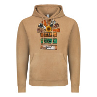 Vintage Camel small town girl western windmill wooden boards Vintage Hoodie - Jasminsmagicworld