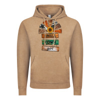 Vintage Coffee small town girl western windmill wooden boards Vintage Hoodie - Jasminsmagicworld