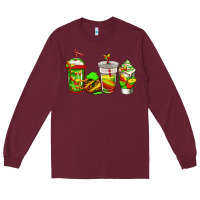Burgundy juneteenth coffee Long Sleeve Tee - Jasminsmagicworld