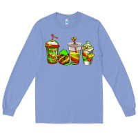 Colony Blue juneteenth coffee Long Sleeve Tee - Jasminsmagicworld